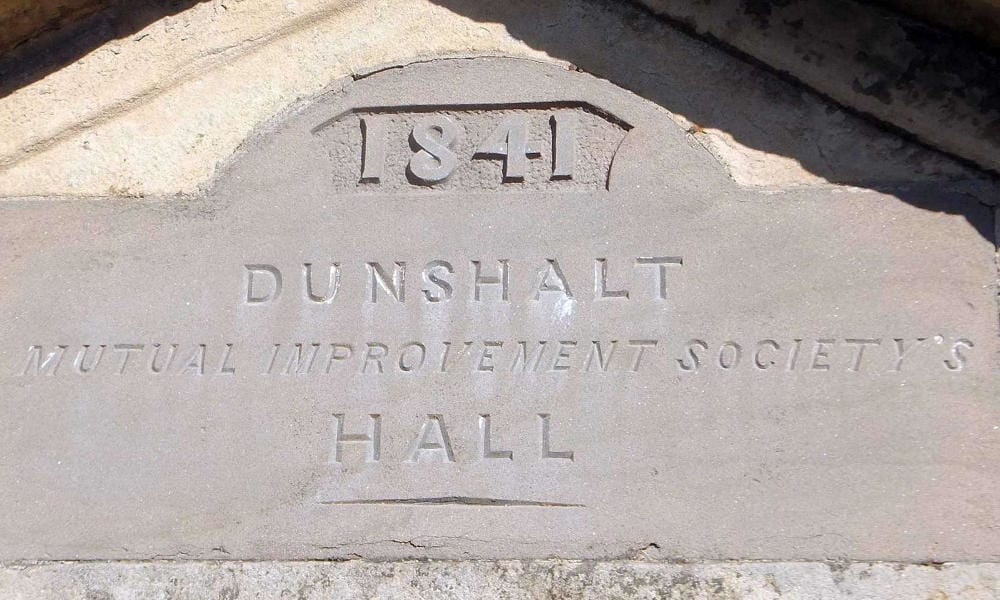 Hall Plaque